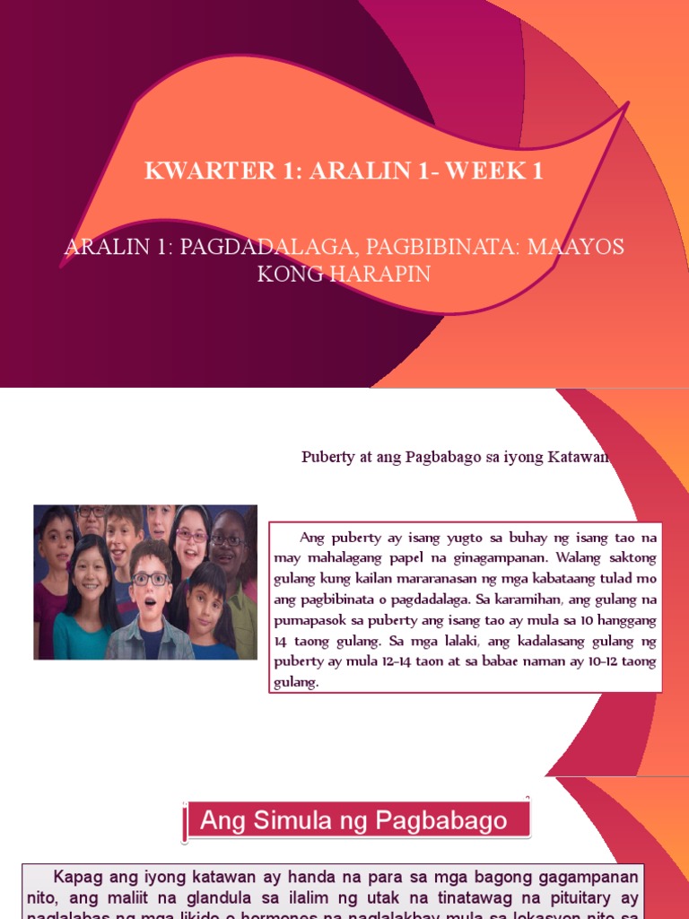 Esp 7 Week 1 | PDF