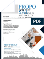 Buildings and Facilities Management Proposal Template
