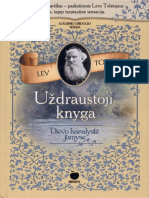Lev Tolstoj - Uzdraustoji Knyga 2016 LT