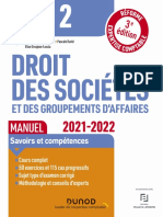 DUNOD DCG 2 Droit Des Sociétés