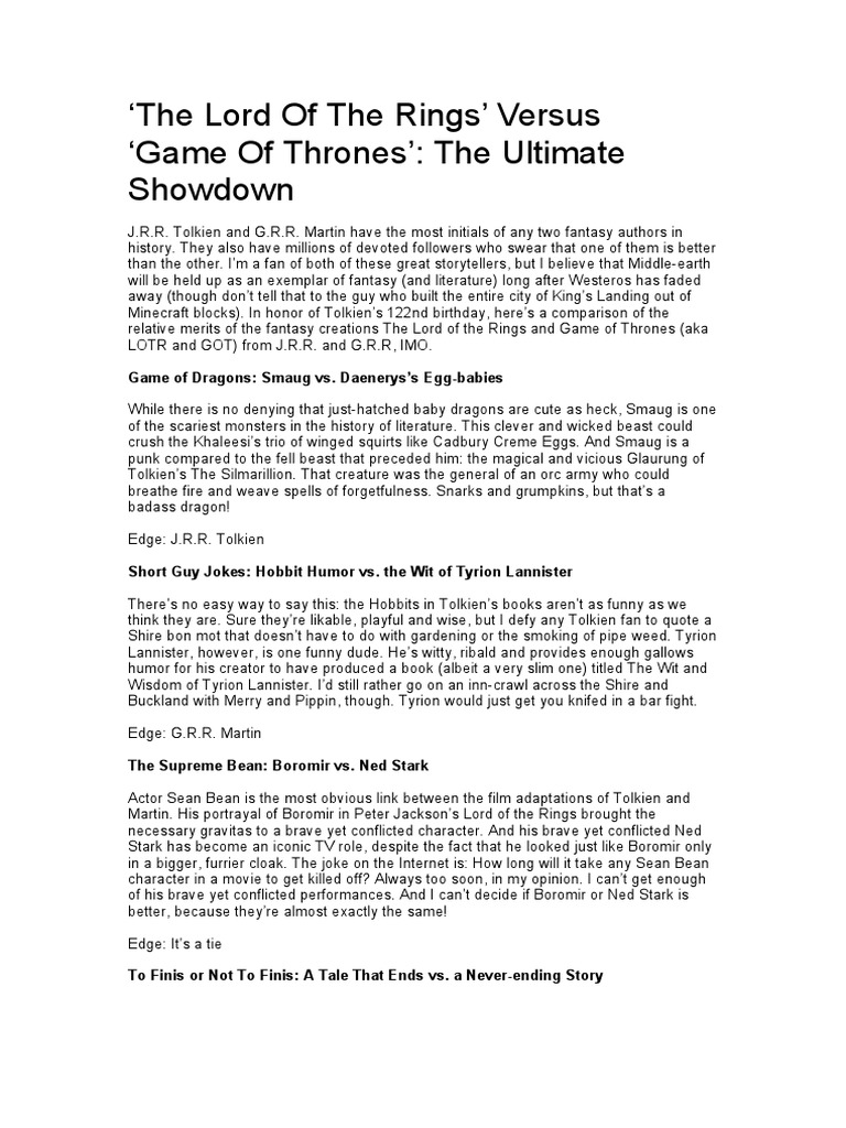 The Lord of The Rings PDF The Lord Of The Rings J. R. R. Tolkien
