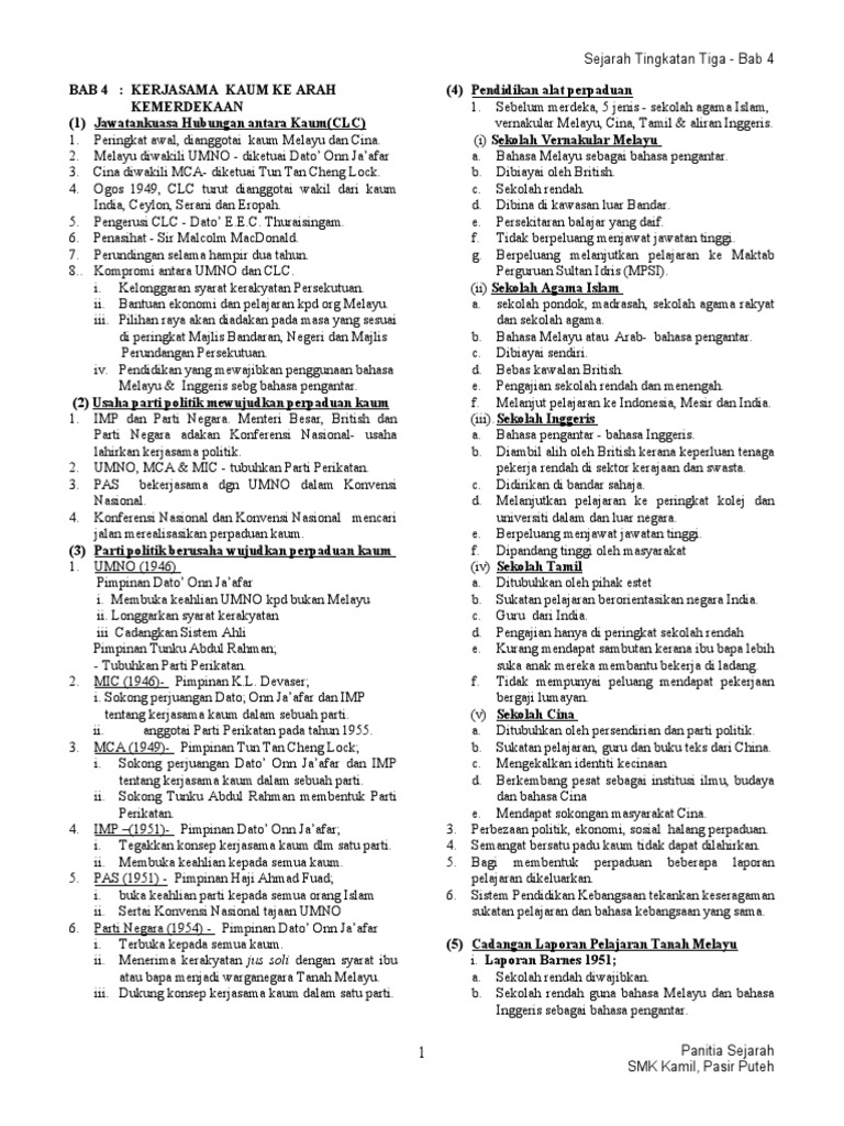Folio sejarah tingkatan 3