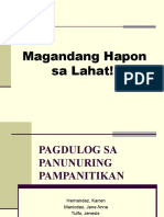 Pagdulog Sa Panunuring Pampanitikan