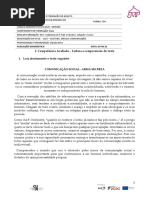 Técnico de desenho de vestuário - avaliação diagnóstica