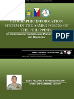 Geographic Information System in The Armed Forces of The Philippines
