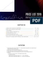 Pricelist 2019 Non VRV