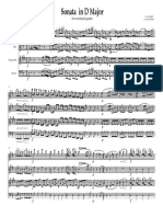 Mozart - Sonata in Dmaj - KV381 - SCORE