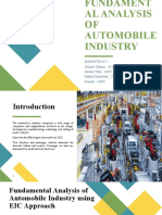 Fundamental Analysis of Automobile Industry Iapm