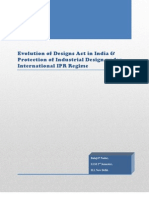 Evolution of Designs Act in India & Protection of Industrial Designs Under International IPR Regime