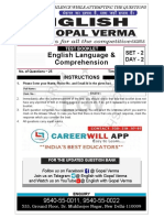 English Language & Comprehension: Set - 2 Day - 2