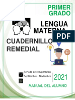 Guía de estudio de primer grado de lengua materna