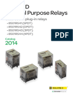Square D General Purpose Relays: Class 8501R Plug-In Relays