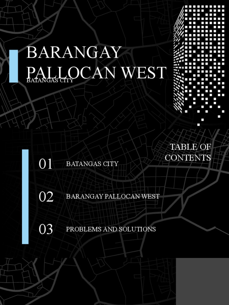 Pallocan West Batangas City Map Pallocan West | Pdf | Street | Sidewalk