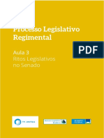 Aula 3 - Processo Legislativo Regimental