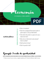 Ejercicios de Economía 1 de Bachillerato.