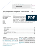 The Use of Asparaginase To Reduce Acrylamide Levels in Cooked Food