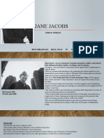 Jane Jacobs: Urban Design