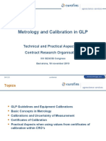 Metrology and Calibration in GLP