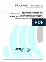 ETSI EN 300 019-1-3: European Standard (Telecommunications Series)