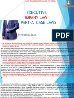 Company Law Aug 21