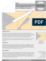 BI PVC Tile Trims Data Sheet