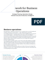 Framework for Effective Business Operations