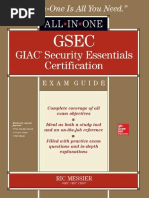 GSEC GIAC Security Essentials Certification Exam Guide