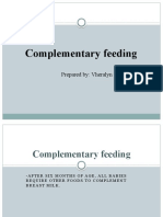 Complementary Feeding Guide for Babies Over 6 Months