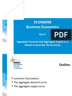 PPT7-Aggregate Demand and Aggregate Supply As A Model To Describe The Economy