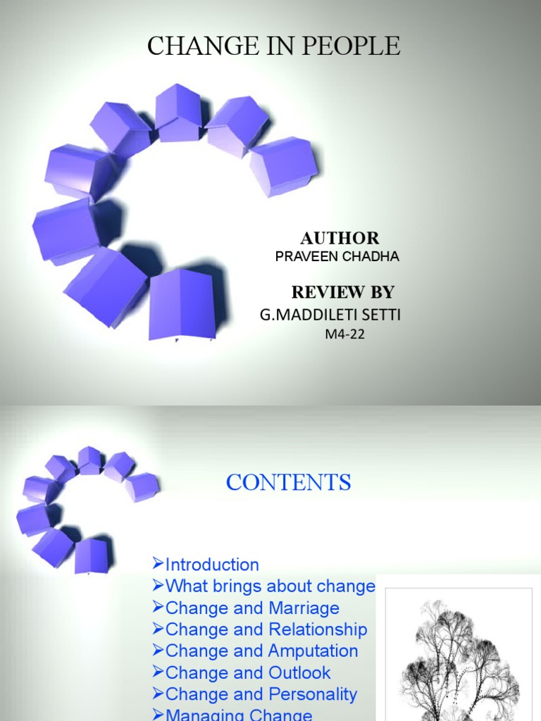 Understanding Change in Life and Relationships | PDF