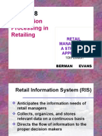 Information Processing in Retailing: Retail Management: A Strategic Approach