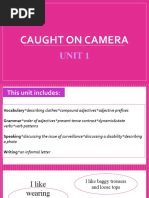 Solutions Intermediate Unit 1 Caught On Camera