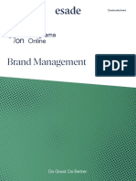 Esade Folleto OP Brand Management