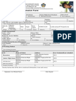 Admission Details: Level Name of School Address Year (Graduated/Last Attended) Elementary