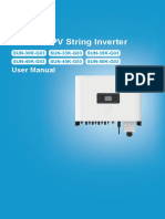 Grid-Tied PV String Inverter: User Manual