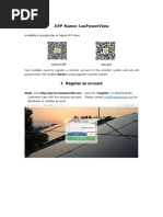 App Name: Luxpowerview: 1. Register An Account