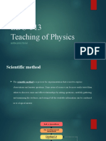 EDU-513 Teaching of Physics