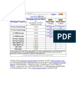 Mortgage Rates 11-29-2007 November