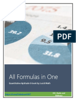 All Formulas in One: Quantitative Aptitude Ebook by Lucid Math