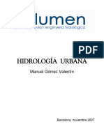 Hidrología Urbana Gómez