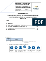 PETS-GD825A-3-008 Desmontaje y Montaje Del Conjunto de La Válvula de Control de La Transmisión