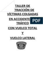 Extracción Víctimas Tráfico en Vuelco