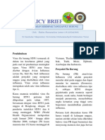 POLICY BRIEF FLU BURUNG - SHAFIRA SHAMARADINA LESTARI - 1911102413060-Dikonversi