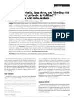 Sanderson Et Al. 2005 - CYP2C9 Gene Variants, Drug Dose, and Bleeding Ri ... Rin-Treated Patients - A HuGEnet™ Systematic Review and Meta-Analysis