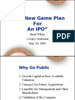 The New Game Plan For An Ipo