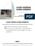 Waste Material Based Concrete1