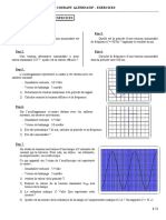 Electricité E Courant Alternatif Exercices