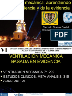 Ventilación Mécanica: de La Evidencia A La Experiencia