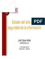 Estado Arte Seguridad Informacion Ardita