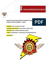 Tarea 2 ALGORITMO 1 Y 3 SEPARATA